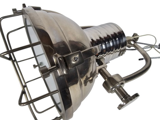Image 1 of Lantern Sea Nickel - pendant lamp - industrial - ship lamp - film lamp