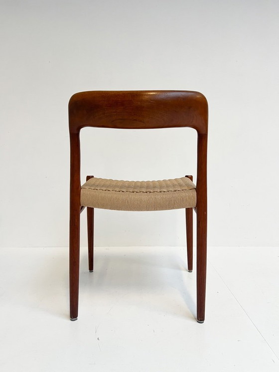 Image 1 of Sedia modello 75 restaurata di Niels O. Möller, anni '50