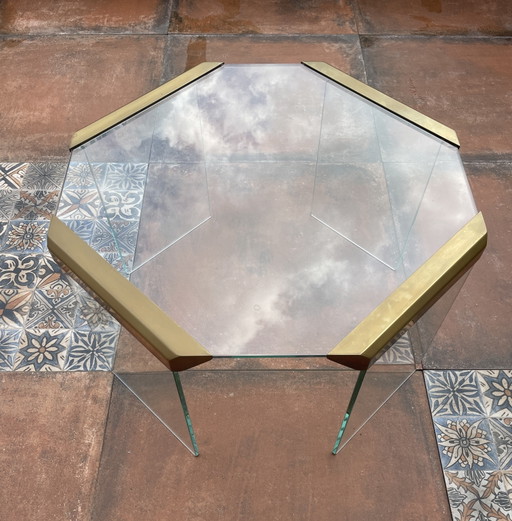 Gallotti & Radice Glass Coffee Table – salontafels, Metal