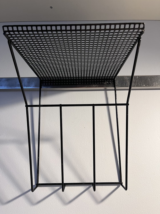 Image 1 of Support mural / porte-revues Pilastro – Tjerk Reijenga – années 1960