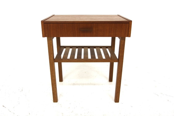 Comodino Scandinavo in Teak, Sweden, 1960, Comodini, Scandinavian (foto 2 di 5)