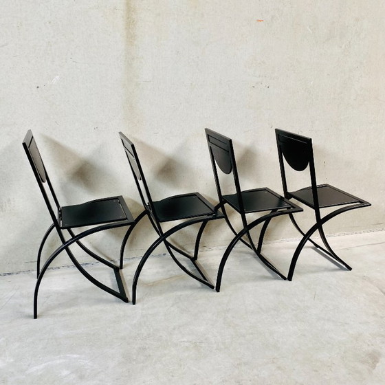 Image 1 of Mid-Century Esszimmerstühle Karl-Friedrich Förster KFF 1980