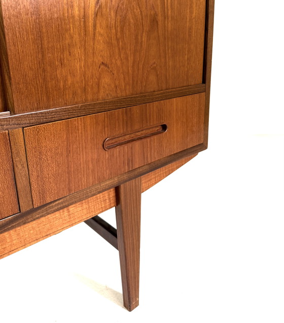 Image 1 of buffet haut/bar vintage danois en teck des années 60