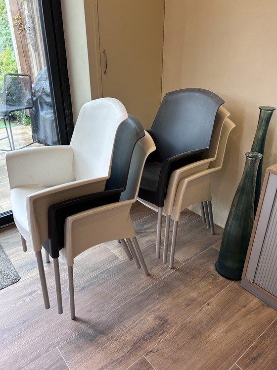 Image 1 of 6 Philippe Starck stoelen