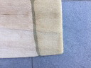 Vloerkleed in natuur wol, 2,5m op 1,9m
