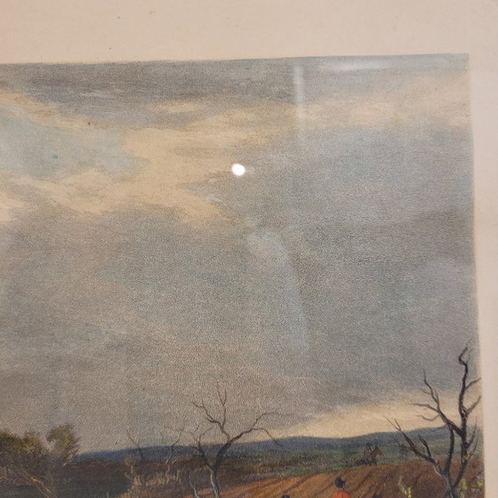 Image 1 of Engraving “Full cry”, J. Harris and William J. Shayer, 1864 - England