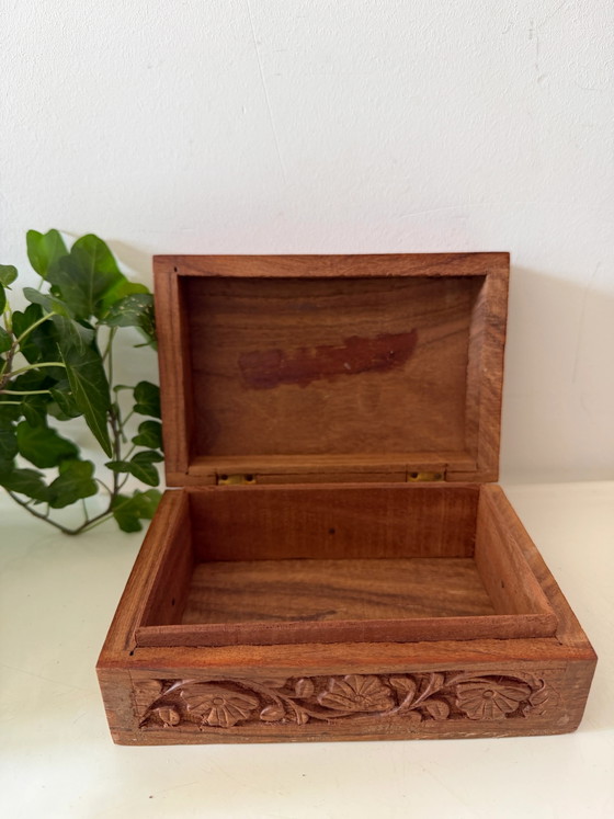 Petite boîte de rangement en bois – Objets déco, Wood, Vintage (photo 4 of 6)