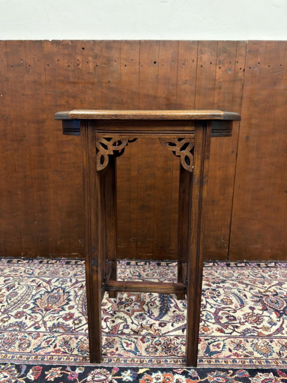Art Nouveau Side table – Wood (photo 5 of 6)