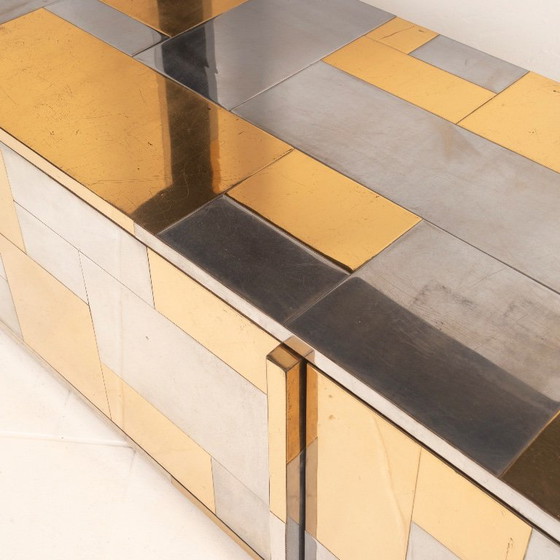 Paul Evans Cityscape Brass and Stainless Steel Bookcase, First Series, 1971 (photo 28 of 29)