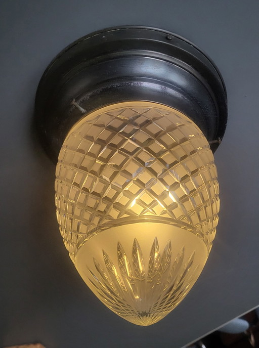 Art Nouveau ceiling lamp