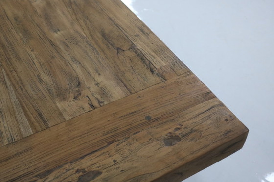 Tavolo da Pranzo Monastero Monumentale in Legno Massello Antico – Spirito (400 X 100 Cm) – Follos Design (photo 5 of 8)