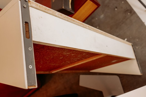 Image 1 of Vintage Banz Bord zwevend wandmeubel met bureau