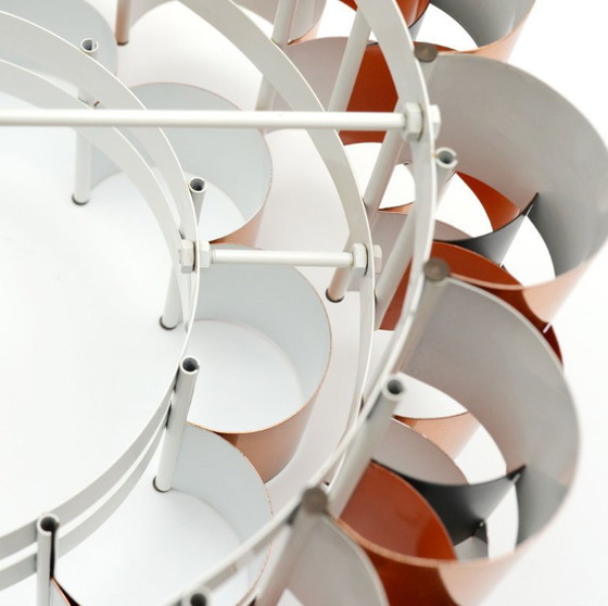 Image 1 of Copper lamp by Wener Schou for Coronell Elektro, 1970s