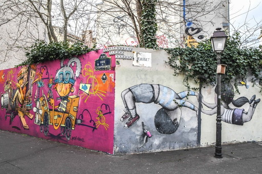 Foto auf Plexiglas oder Aluminium gedruckt / Limitierte Auflage / Street Art / Originaldekoration / Dekoration / Graffiti