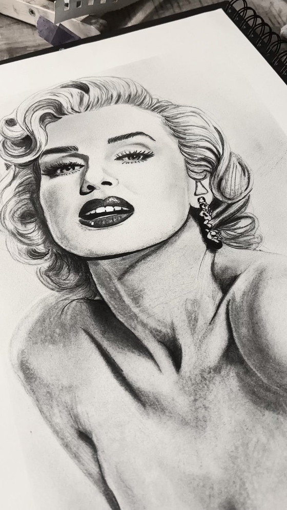Image 1 of Disegno di Marilyn Monroe