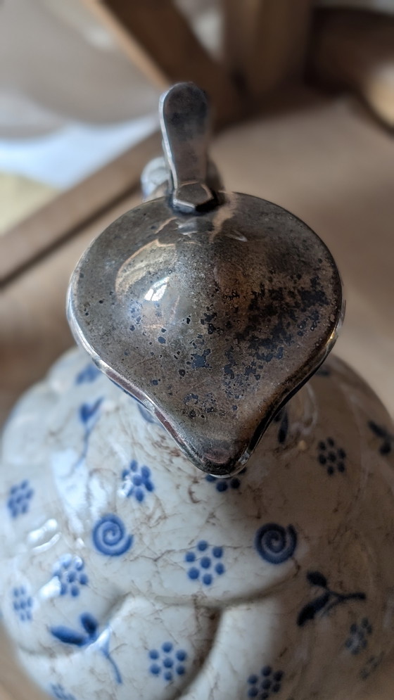 Image 1 of Jarra antigua de loza vidriada - SMF Schramberg - Alemania