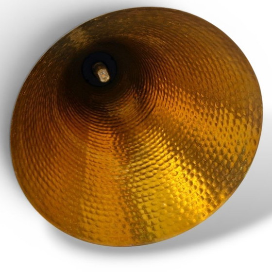 Image 1 of Set mit 2 Tom Dixon Beat Light Tall Pendelleuchten – Weiß/Messing