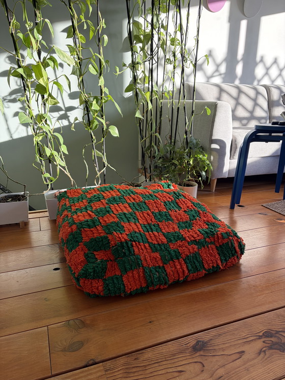 Image 1 of Vintage pouf berber 