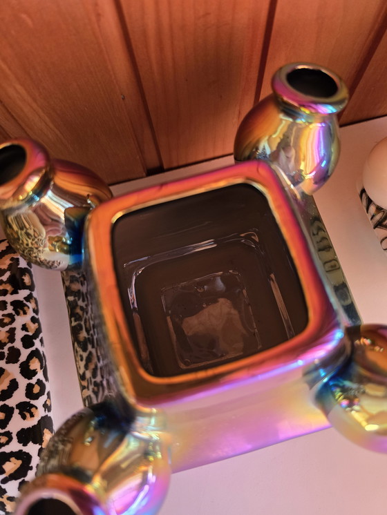 Image 1 of Delft Blue tulip vase