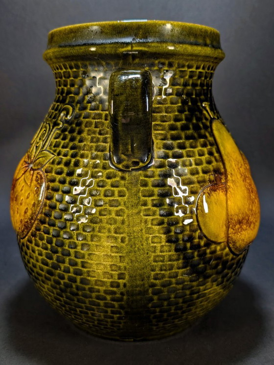 Großer Topf Rumtopf Scheurich 821-32 – Westdeutschland – 70er Jahre – Dekorative Objekte, Ceramic (photo 3 of 8)