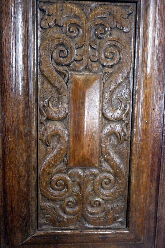 Image 1 of raro gabinete de monedas holandés del siglo XVII