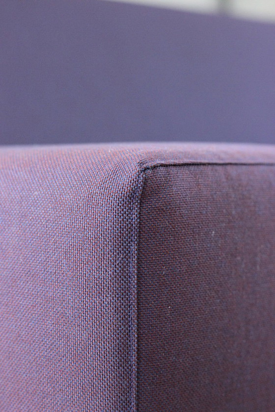 Image 1 of Gelderland 6511 3-seater purple + ottoman