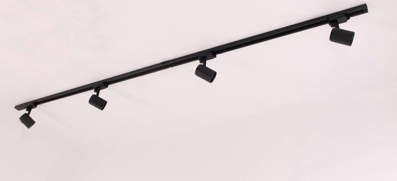 Railverlichtingssysteem Model GA 69 – Plafondlampen, Metal, Plastic (photo 2 of 6)
