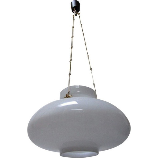 Lampada a sospensione vintage di Herbert Proft per Limburg 1960