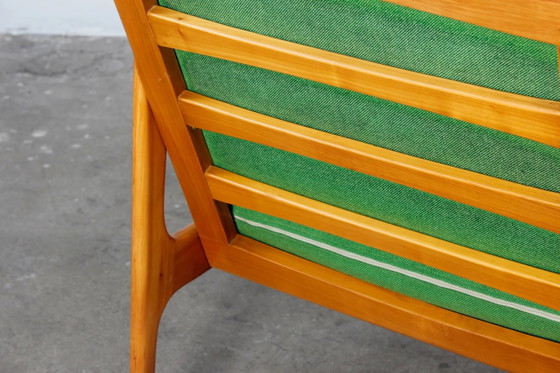 Set of 2 Vintage design easy Chair Armchairs 1960s 1970s Knoll – Wood, Scandinavian (photo 15 of 17)