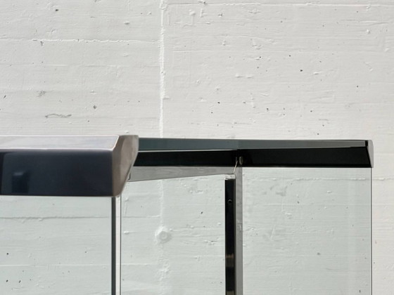 Image 1 of Scrivania/consolle in vetro di Gallotti & Radice, Italia, anni '70.