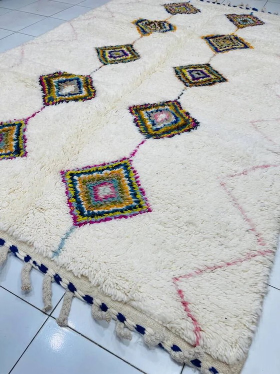 Marokkanischer Teppich aus Naturwolle 250cm x 150cm – Teppiche & Läufer, Wool, Modern (photo 7 of 8)