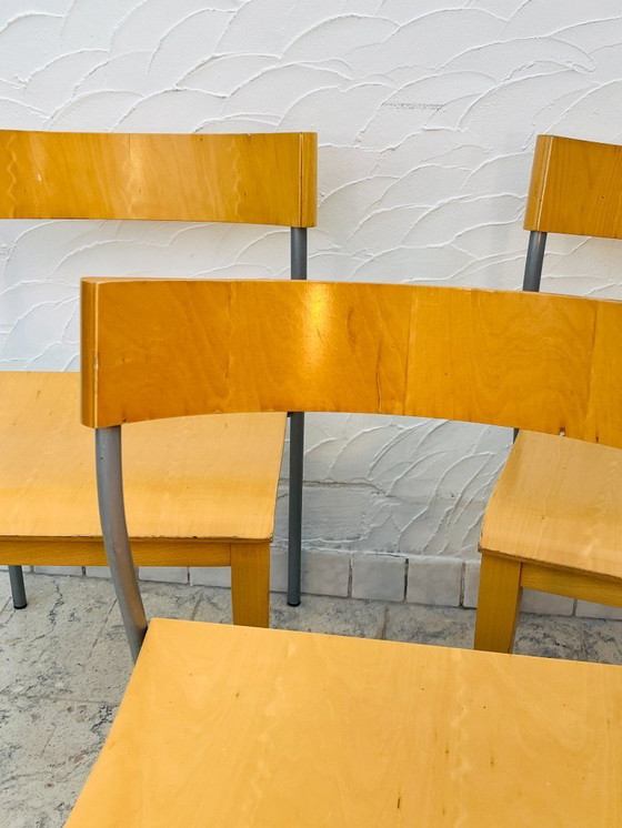 Image 1 of Ikea Nordisk stoel 1999, gemaakt in Italië, minimalistisch design