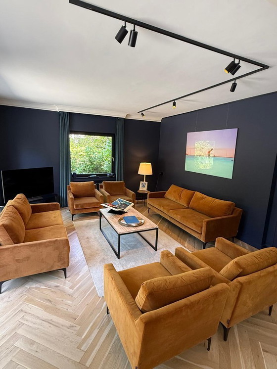 Image 1 of Sofas 3p + 2p + 4x1p - SOFA COMPAGNY