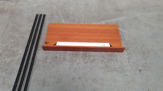 Image 1 of vintage wall unit deens modules teak 60s