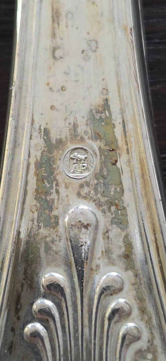 Image 1 of Servizio completo di posate in argento 800 di Alfred Pollak (Vienna).