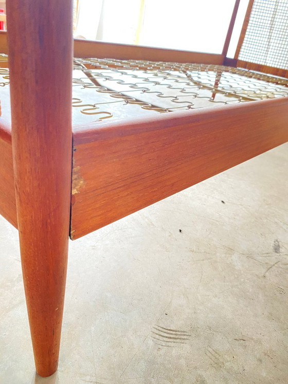 Letto danese in teak di Peter Hvidt e Orla Mølgaard per Soborg Møbler – Søborg Møbler, Letti, Metallo, Rattan (photo 7 of 18)