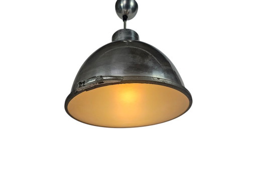 Original BTC England - hanglamp - aluminium - glas - 1990's