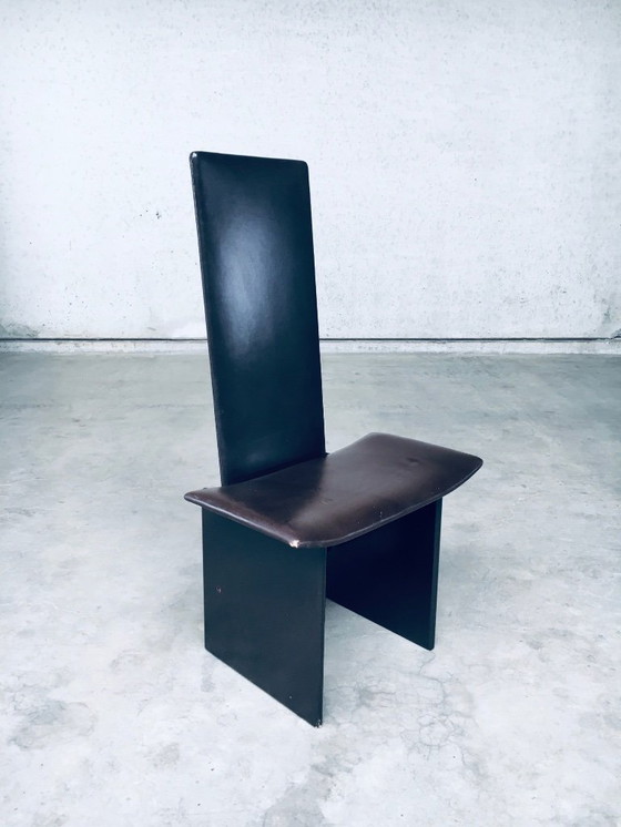 Image 1 of Postmodern Design RENNIE Dining Chair set by Kazuhide Takahama for Simon Gavina, Italy 1980's