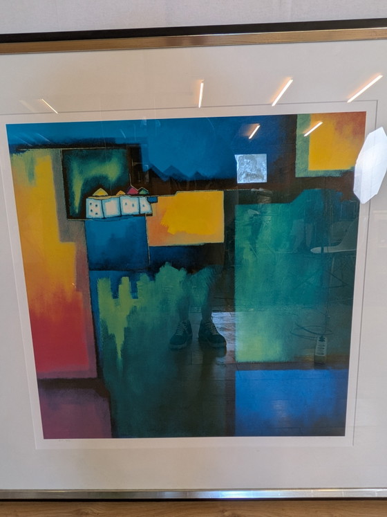 Image 1 of Maria Megens – '2000-17' | Prueba de artista EA VII | Firmada | Enmarcada 110 × 110 cm