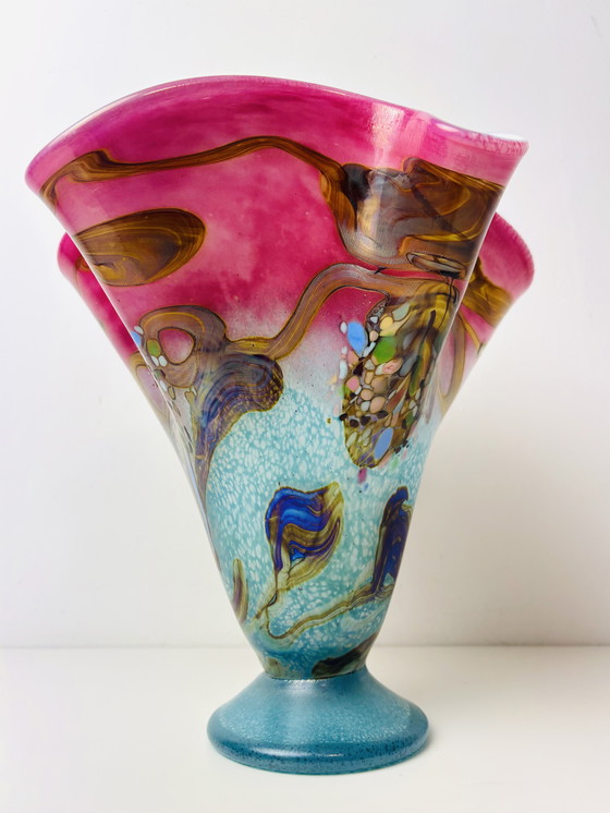 Image 1 of Design Murano style blown table lamp