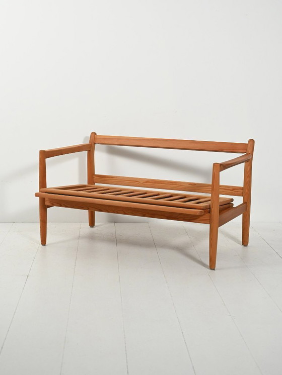 Image 1 of Loveseat de pino “Briksbo” de Harry Moen