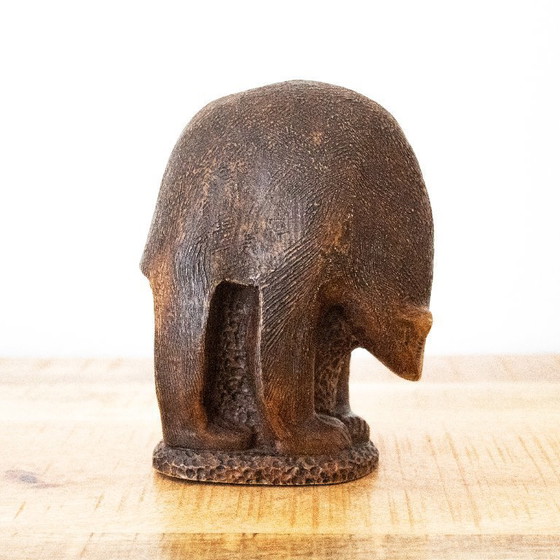 Image 1 of Vintage Boma Canada bear figurine: heavy resin bear