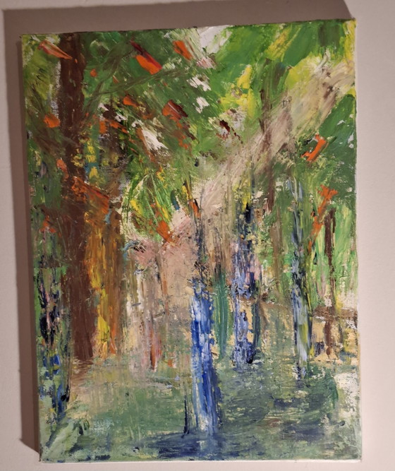 Quadro dipinto a mano (Replica '24) "Lueur De Lumière" – Dipinti e disegni, Plastic (photo 6 of 6)