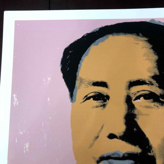 Lithographie « Mao Zedong » d'après Andy Warhol, années 1990 – Lithographies et sérigraphies, Paper (photo 6 of 10)