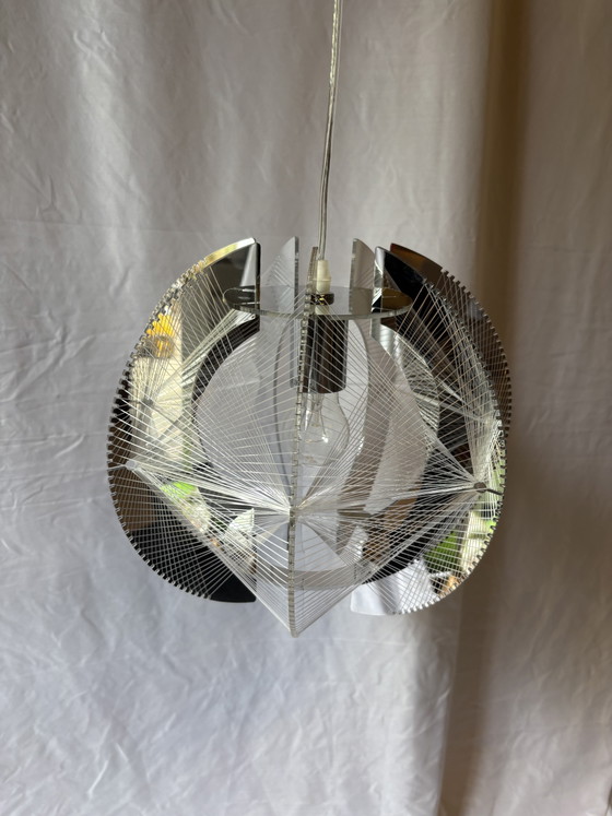 Lampada a sospensione design vintage Paul Secon Space Age New Old Stock! – Globe, Lampade a sospensione (photo 8 of 11)