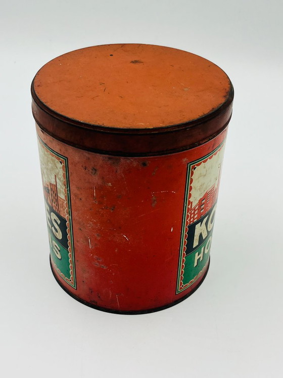 Lata antigua de café Koffies Hostens en metal litografiado. – Accesorios de cocina (photo 5 of 8)