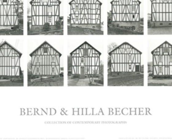 Image 1 of Bernd & Hilla Becher "Case a graticcio" Stampa artistica di alta qualità