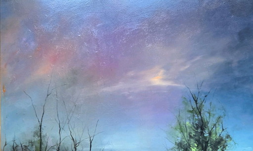 Popczyk "Sunrise by the river"