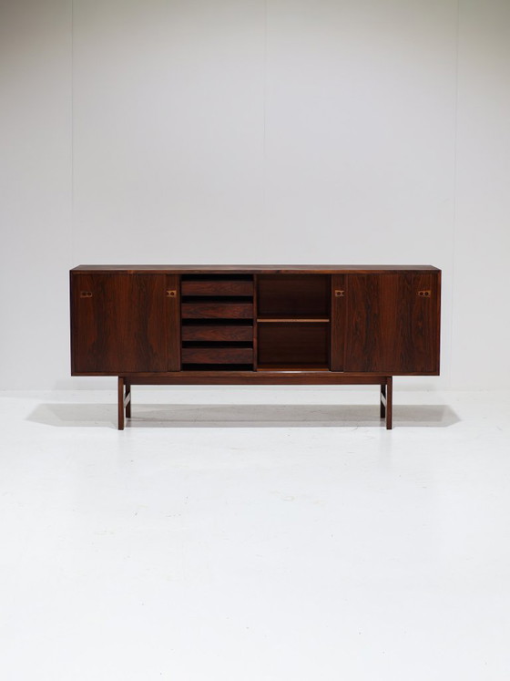 Rosewood sideboard Danish design vintage 1960s (photo 3 of 20)