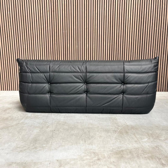 Image 1 of Ligne Roset Togo - Set Nero leather